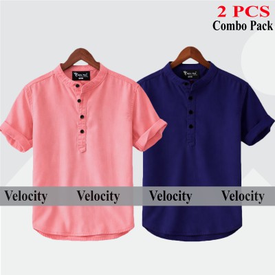 Oxford cotton fabric katua PINK-BLUE