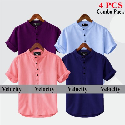 Oxford cotton fabric katua -SKY -JAME -PINK - blue