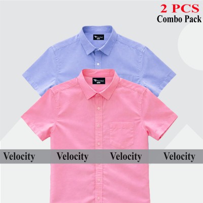 2p Combo Half Sleeve shirt For Men's SKY-PINK