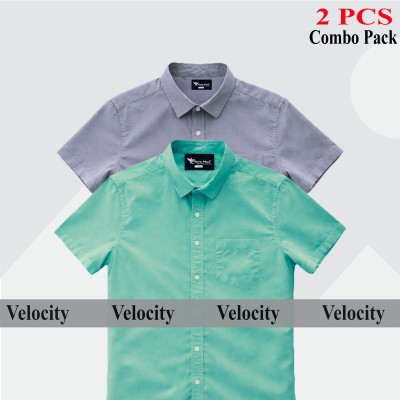 Half Sleeve Shirt For Men's PEST-ASH