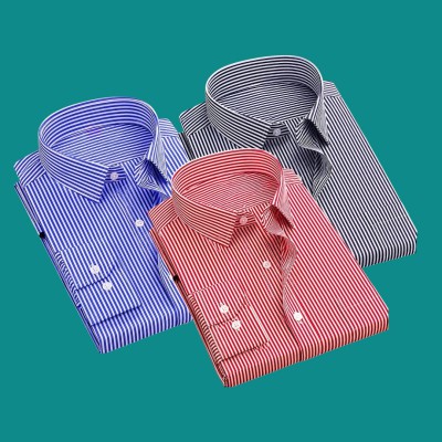 Premium quality Stripe Formal shirt SKY BLUE-BLACK-MAROON