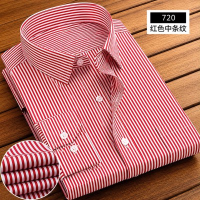 Premium quality Stripe Formal shirt ORANGE